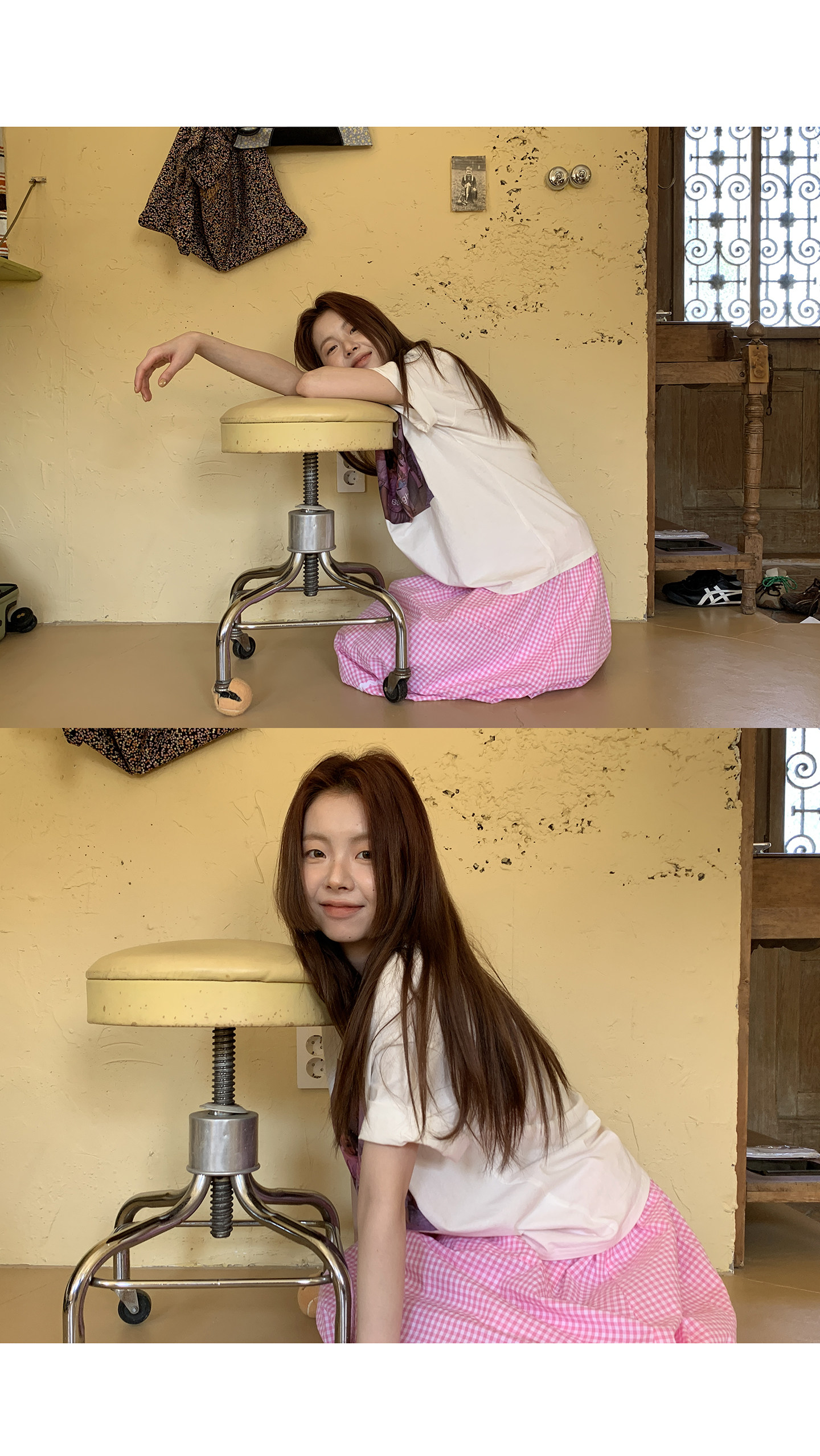 HelloooEat корейская футболка с принтом короткий рукав весенне-летняя круглый вырез повседневная универсальная