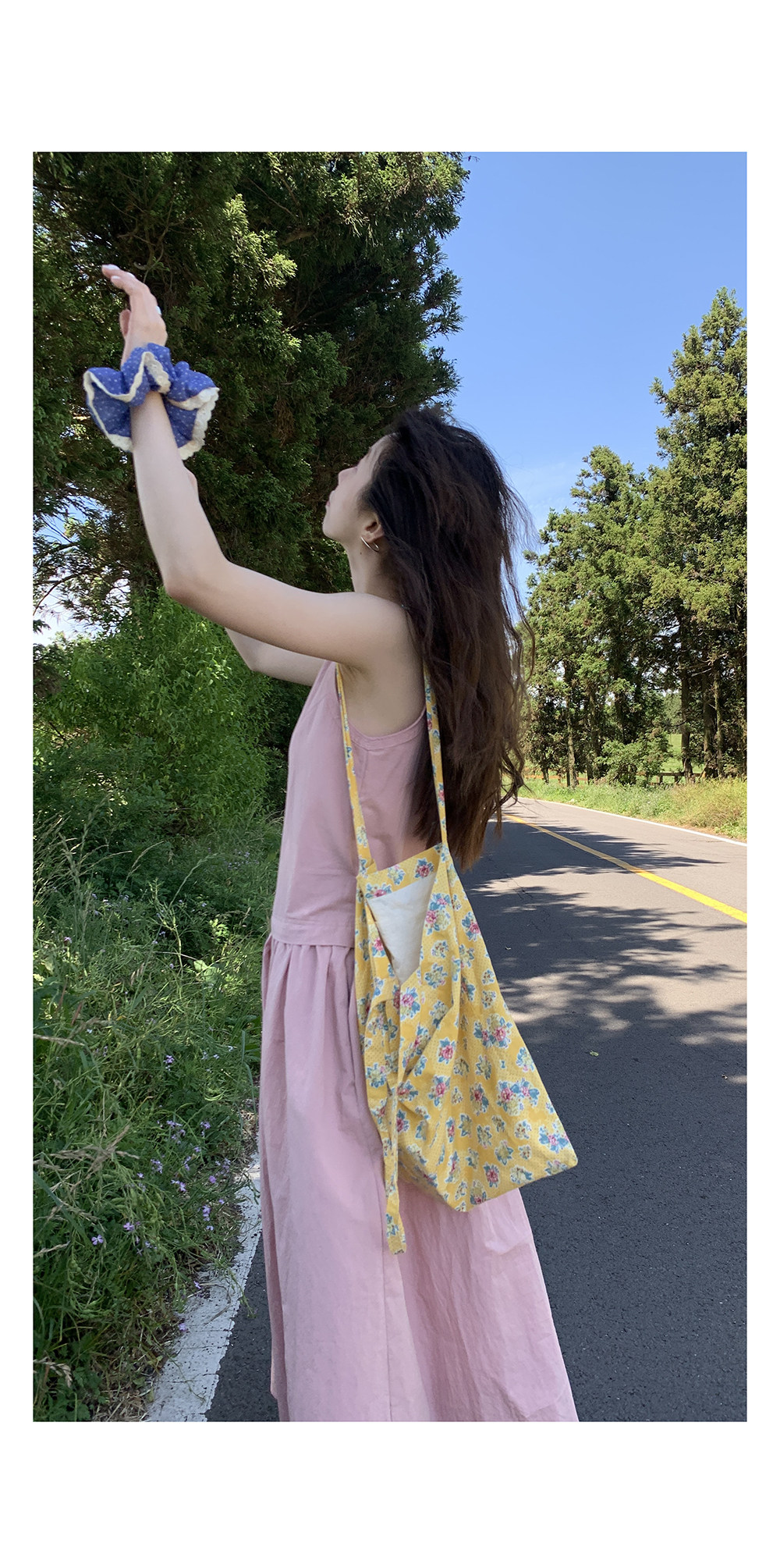 Hellooo Eat весенне-летнее новое платье без рукавов с круглым вырезом корейского стиля приталенное стройнящее сарафан средней длины