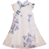 Летнее ципао, тонкое платье, юбка, летняя одежда, ханьфу, китайский стиль