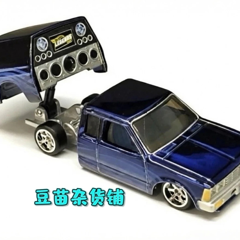 Hot Wheels Rlc Red Line Nissan 720 King Cab Pickup Truck with Electroplated Movable Parts 2026