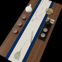 New Chinese table flag Zen tea table tea table table cloth long strip fabric modern simple tea cloth tea table towel bed flag