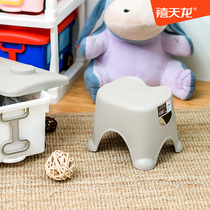 Xitianlong plastic stool small bench plastic stool Childrens cartoon household adult thickened low stool cooked plastic stool D-2092