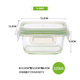 hộp cơm điện cao cấp life element 天龙 Hộp thủy tinh nhiệt hộp Bento hộp căng tin tách đơn giản hộp ăn trưa lò vi sóng bảo hiểm hộp bát có nắp - Hộp cơm điện sưởi ấm hộp cơm elmich