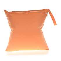 28*30cm E-commerce direct supply solid color single zipper diaper bag waterproof dry and wet separation baby stroller hanging bag