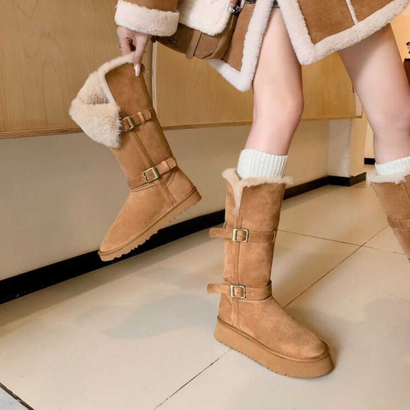 小腿粗穿什么鞋子好看？2025时尚与实用兼顾指南