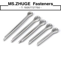 GB91 galvanized cotter pin M2 * 50 M2 5 M3 clip clip hairclip pin U-shaped pin bolt M3 * 80