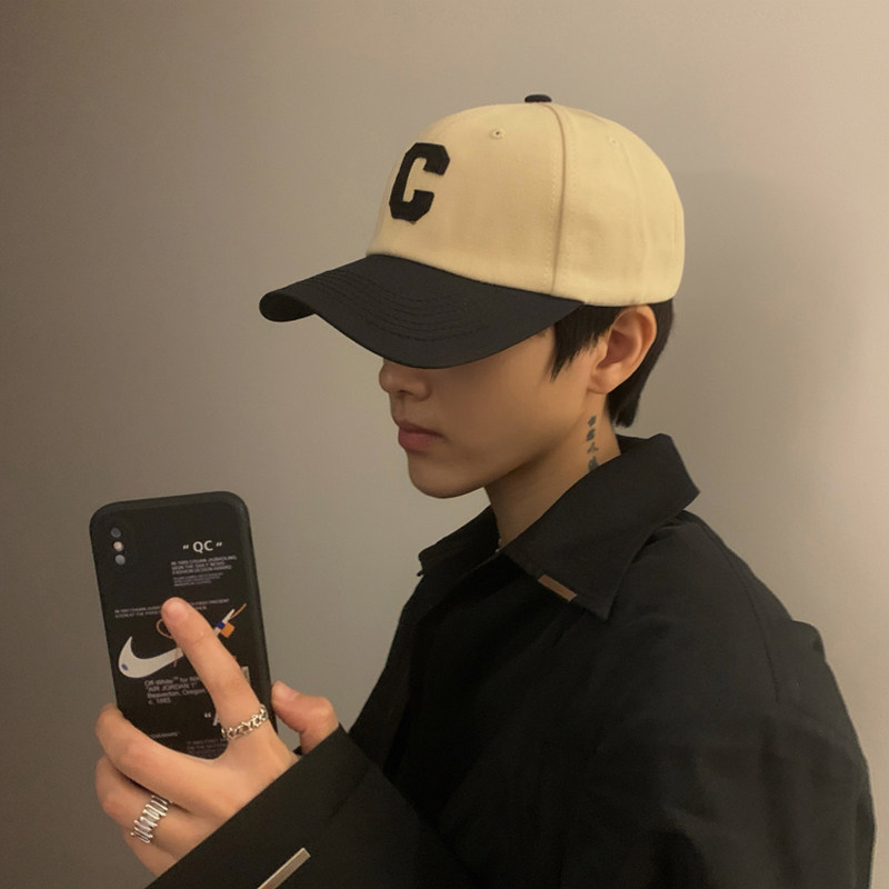 Cap Men's Chauded Summer Korean version 100 hitch Alphabet Spelling of the Canopy Baseball Cap Spring Fall Fashion New Duck Tongue Cap Man