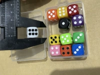 Акрил № 14 Сплошные кости 12 цветов коробка