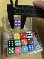 Акрил № 16 Сплошные кости 12 цветов коробка