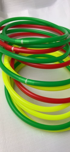 Совершенно новый материал, полый обруч, детский пластиковый гимнастический обруч для детского сада, обруч, фитнес-спортивные принадлежности