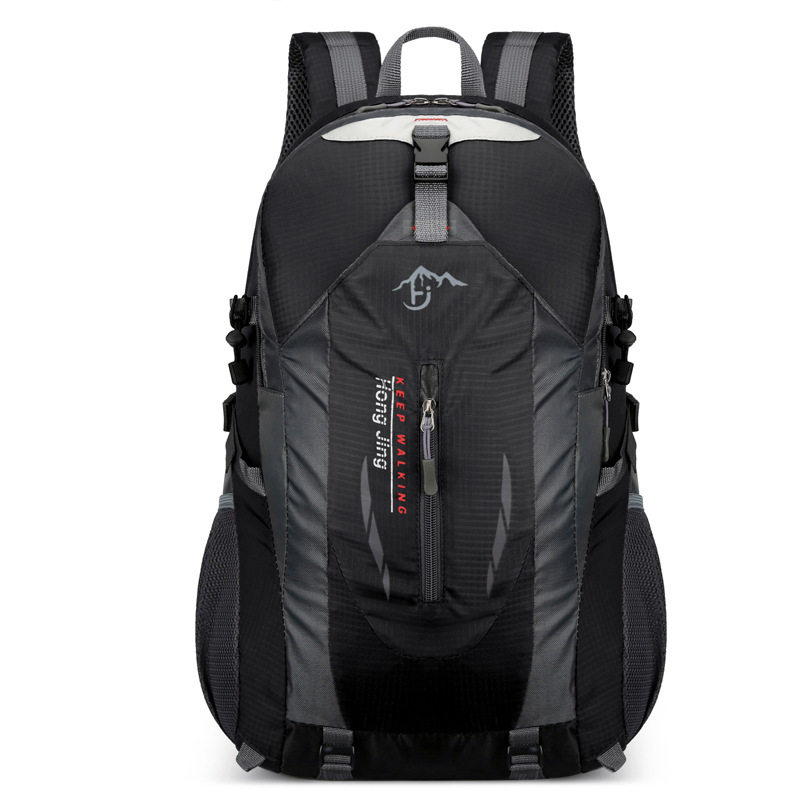 Outdoor mountaineering bag 40L large capacity lightweight travel backpack men's and women's backpack waterproof cycling bag school bag