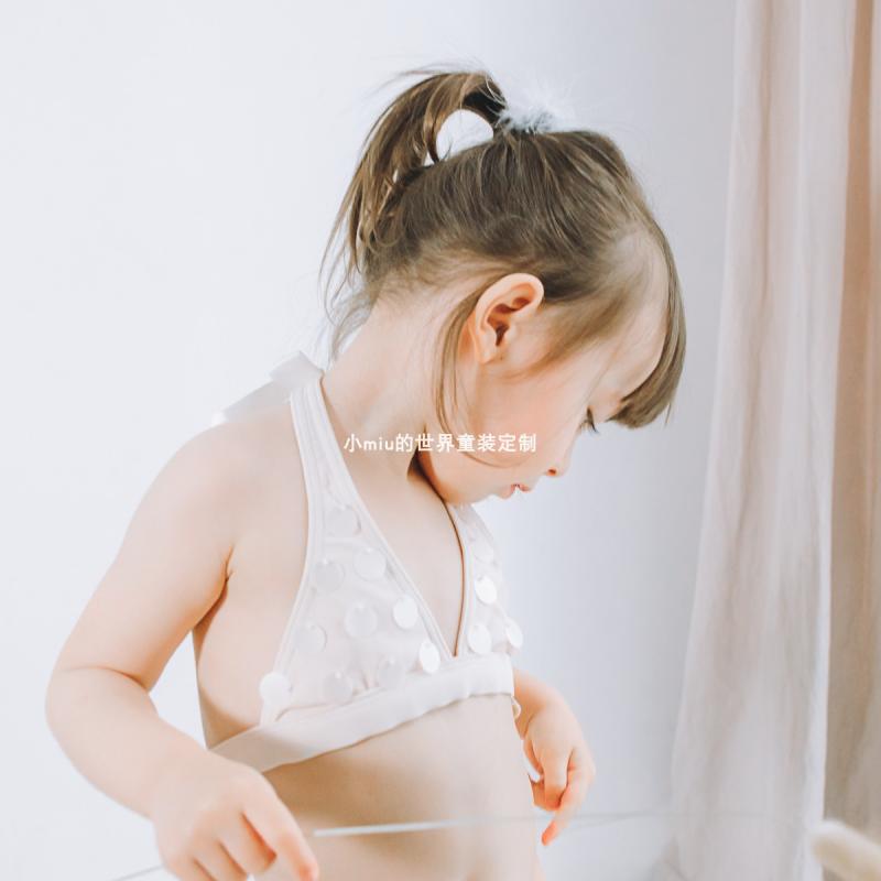 Sản phẩm mới Kem chống nắng cổ tích tuyệt đẹp Cô gái mặc bikini dễ thương Đồ bơi Spa Chia áo tắm tại chỗ váy trẻ em