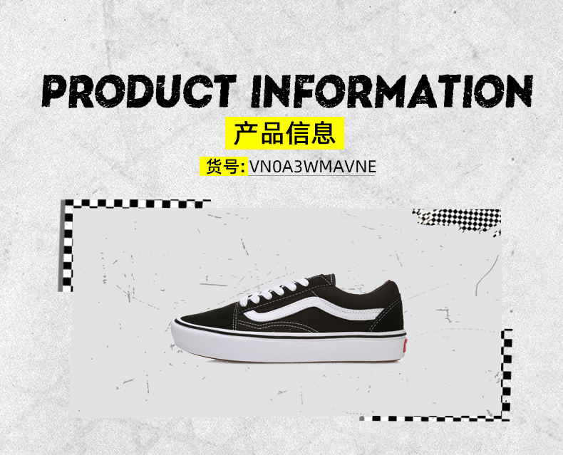 [Direct] Giày Vans Quạt nam và nữ Comfy Cush Giày đế thấp cắt nhẹ VN0A3WMAVNE - Dép / giày thường giày anta