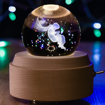 Little Prince crystal ball rotating music box Music Box Music Box birthday gift to send girl boyfriend girlfriend coaxed girlfriend artifact
