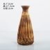 Đồ đá Zen Nhật bình hoa gốm hoa retro nước văn hóa hoa máy tính để bàn phòng trà nhà gốm trang trí - Vase / Bồn hoa & Kệ Vase / Bồn hoa & Kệ