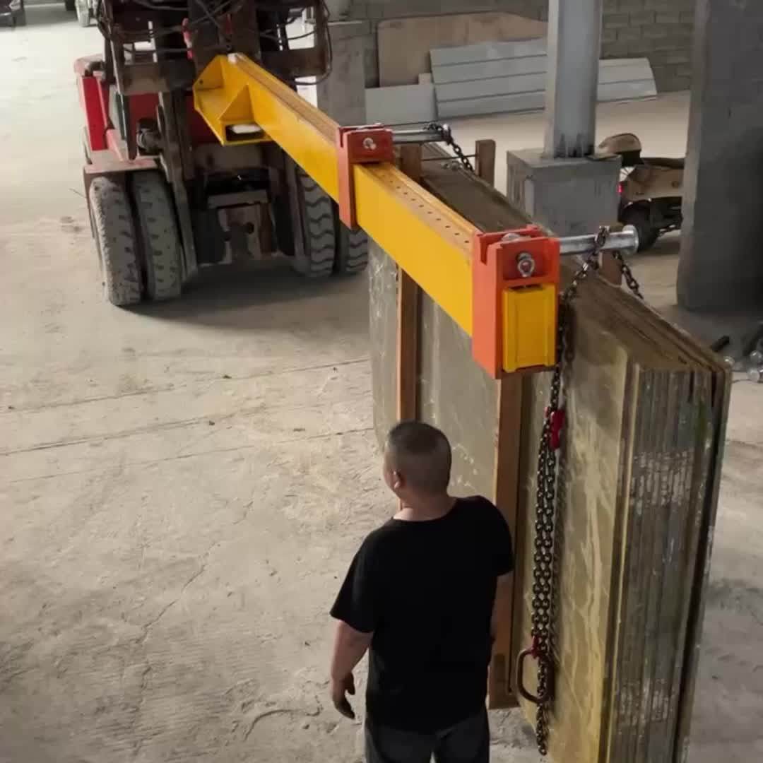Hot Sale Forklift Attachment Extension Boom Jibs Loading An Unloading