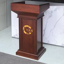 Speech Desk Speaking Desk Art Gangantai Protocol Desk Baking Lacquer Fake Flowers Sign Up To Desk Wedding Detachable Consultation Desk Greet Guests