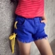 Quần short bé gái denim hè mới 2018 thời trang trẻ em hoang dã thường xuyên quần hot girl nước ngoài 1