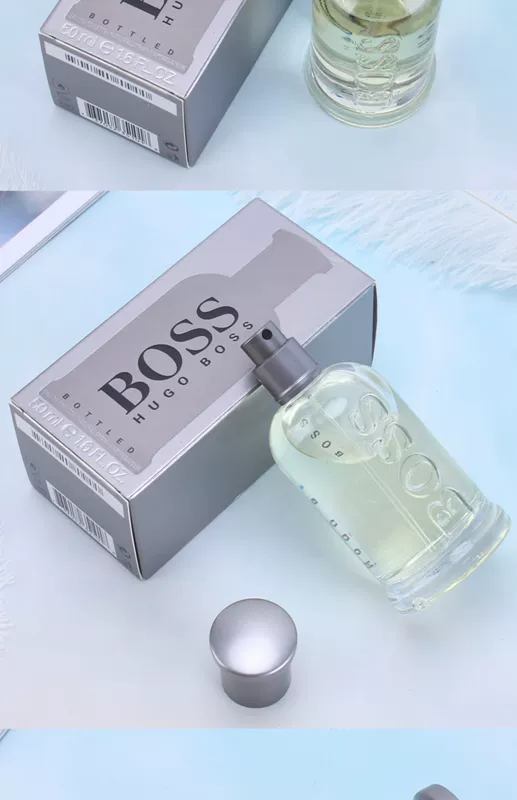 HUGO BOSS Đóng chai nam tự tin tươi và lâu dài Eau de Toilette 30/50 / 100ML - Nước hoa