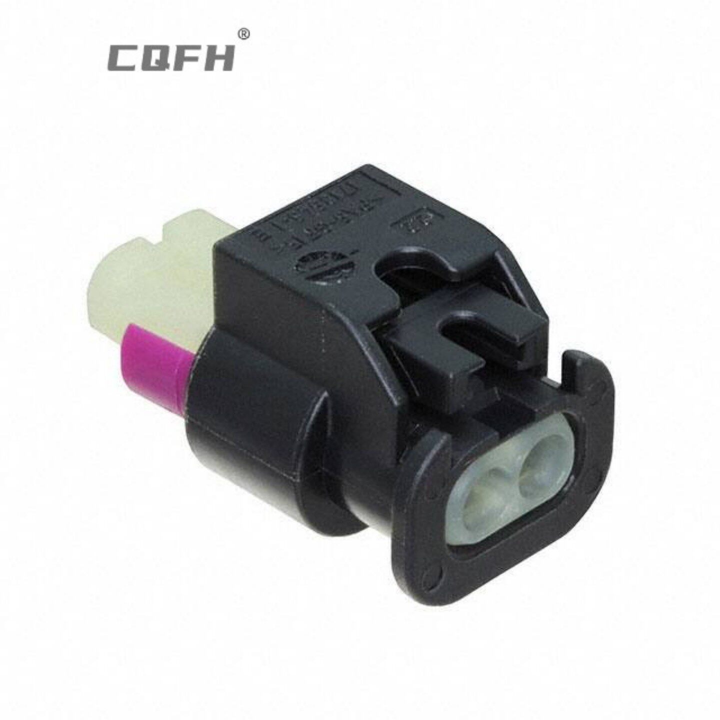 国产2孔汽车连接器护套1-1670916-1技术解析：PA66+PBT材料如何实现-40℃~150℃可靠密封_连接器_淘宝数码网