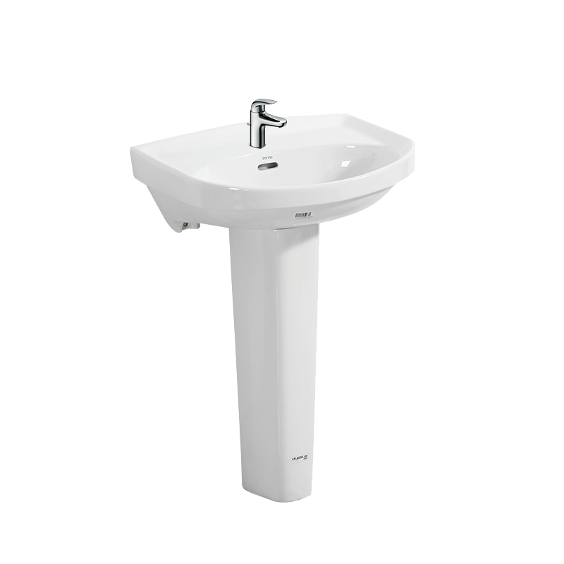 TOTO washbasin column basin LWN251CB LWN220FRB modernised design lines fluently