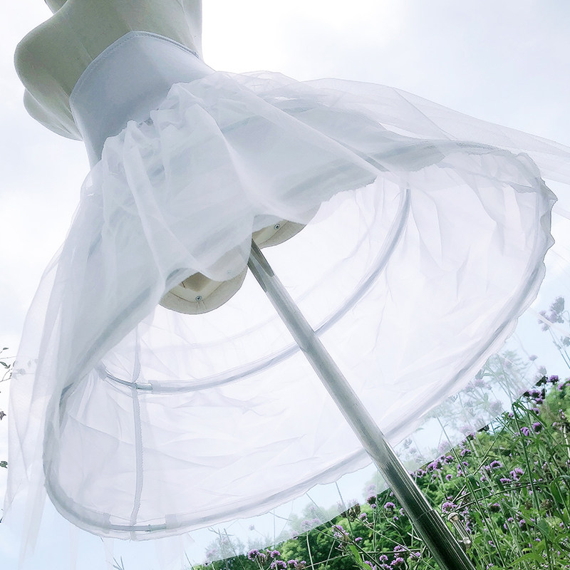 Skirt support lolita lolita adjustable length pontoon two steel bone plastic fishbone petticoat cosplay lining