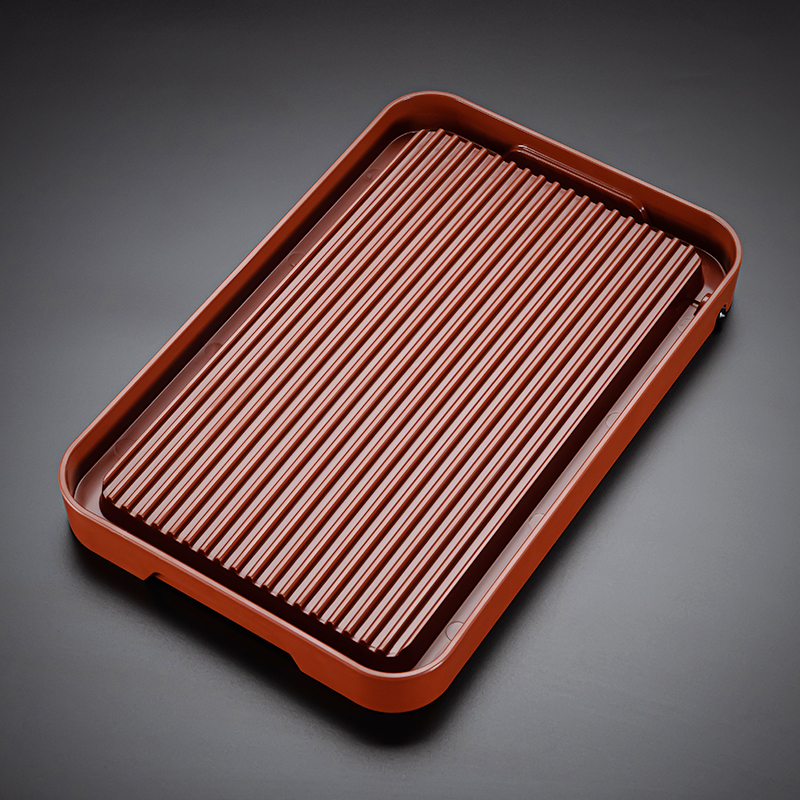 Melamine tea tray home simple drainage modern rectangular small tea table kung fu tea set draining tray small
