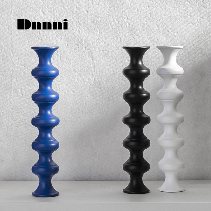 Dnnni Endless Column Creative Resin Ornament Modern Simple Living Room Entrance Model Room Home Soft Decoration
