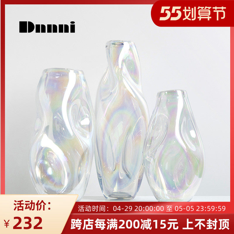 Dnnni light lavish colorful with shaped glazed vase hotel-like room home living room bedroom adornment craft gift hem