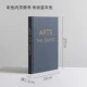 Цвет внутренняя страница фальшивая книжная ткань Синий серый