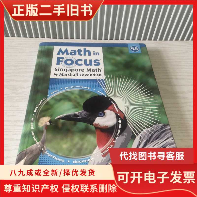 Math in Focus 4A Focus Math 4A/See Image/Unknown