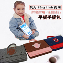 Small Ienglish English Tablet Carry-on Bag 10 Inch Cartoon Felt IPad Fashion Childrens Protective Sleeve