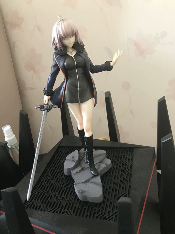 Phiên bản chất lượng cao trong nước của Fate / FGO Shinjuku black Joan of Arc Sabre quần áo giản dị anime trang trí mô hình hình người - Capsule Đồ chơi / Búp bê / BJD / Đồ chơi binh sĩ