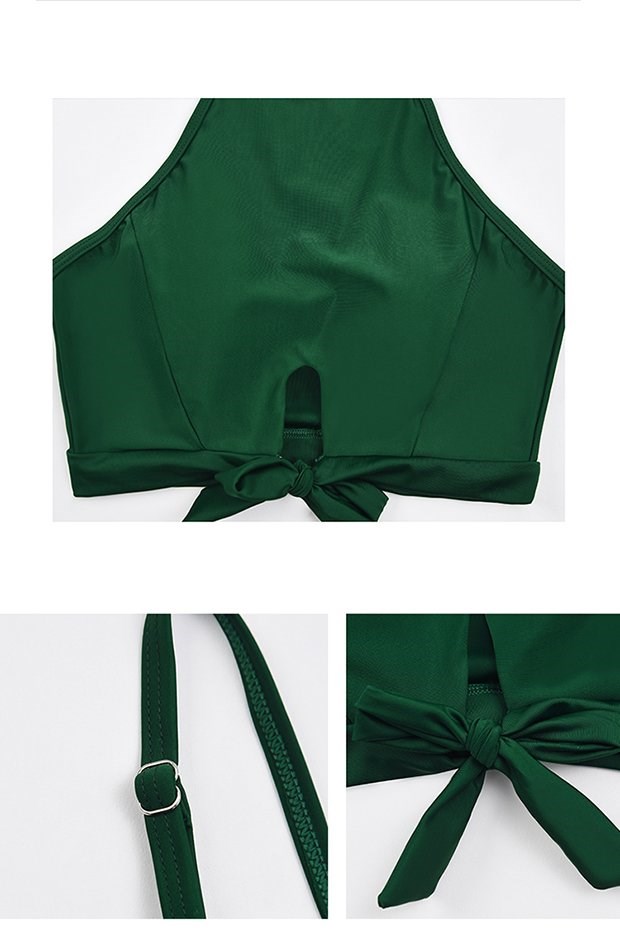 Cặp đôi bơi lội váy đi biển spa bikini bikini ngực nhỏ Hàn Quốc 2019 áo tắm mới cho nữ bộ đồ ba mảnh - Vài đồ bơi 	đồ đôi đi biển big size