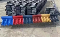 Antique one-piece wall cap double-sided tile cement exterior wall cap courtyard wall cap decorative tile 24 37 wall universal