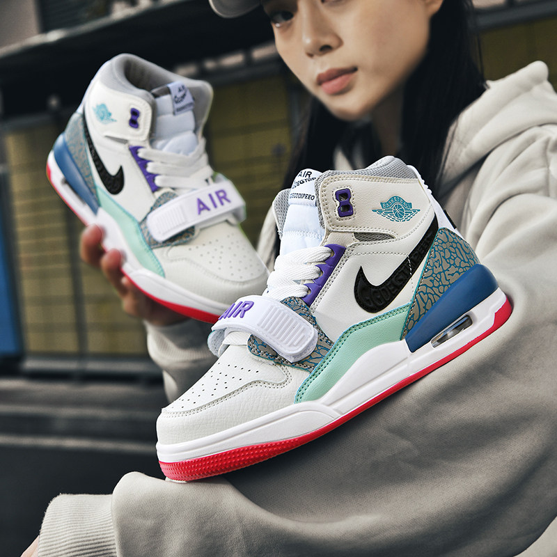 Мужская обувь Putian genuine aj312 Easter с высоким берцем и фактическими боевыми баскетбольными туфлями aj3l2 Year of the Snake limited, спортивная обувь Putian