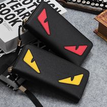 New hip-hop mens length style handbag large capacity to put mobile phone student boomer hand grab bag youth mobile phone wallet