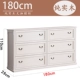 1,8 метра длиной 6 ведра без IVILES White Pure Pure Fult Wood Установка