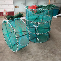 Crab cage sea with seaside fishing net fishing gear folding crab cage fishing catch catch fishing tool artifact
