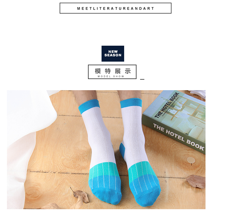 5 đôi vớ cotton ở vớ nam vớ mùa xuân và mùa thu mùa đông vớ nam vớ vớ cotton nam tất thổ cẩm