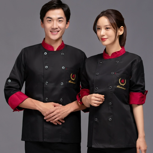 Шеф -повара Работа для одежды длинная -пекарня для мужского и женского отеля для мужчин и женского отеля для кухни на кухня