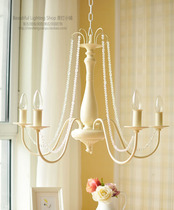 (Beautiful )Retro crystal chandelier Nordic country vintage French antique style American light luxury