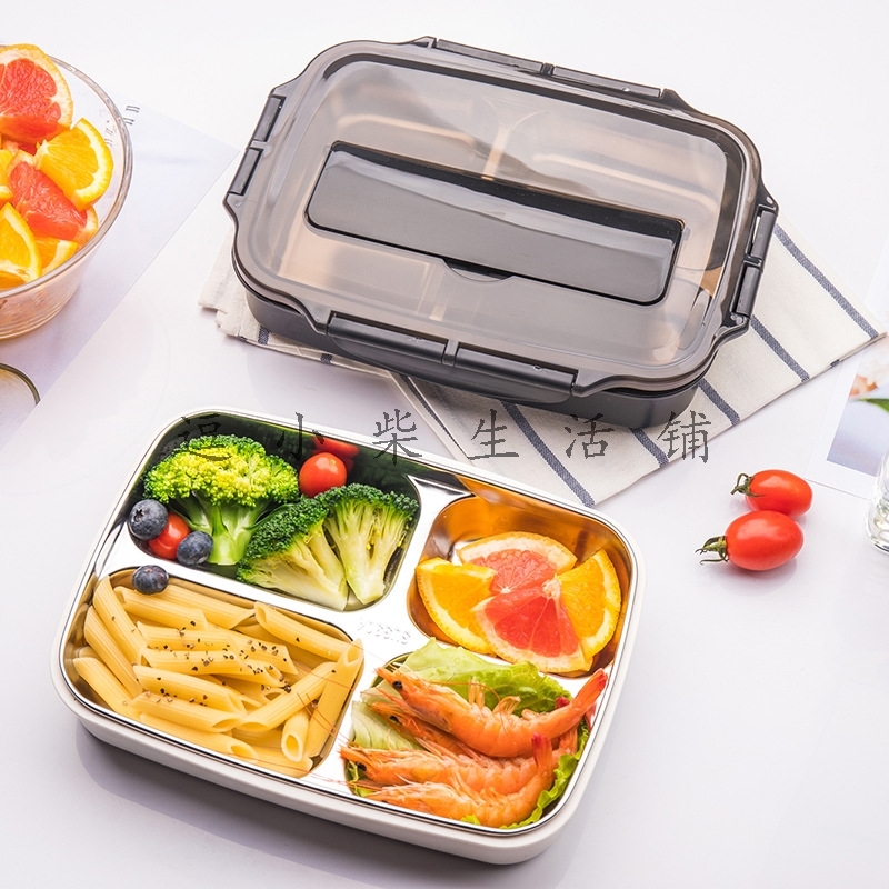 Fruit Salad Sushi Boxed Lunch Box Lunch Box Cong Stainless Steel Daywork Children Elementary School Children