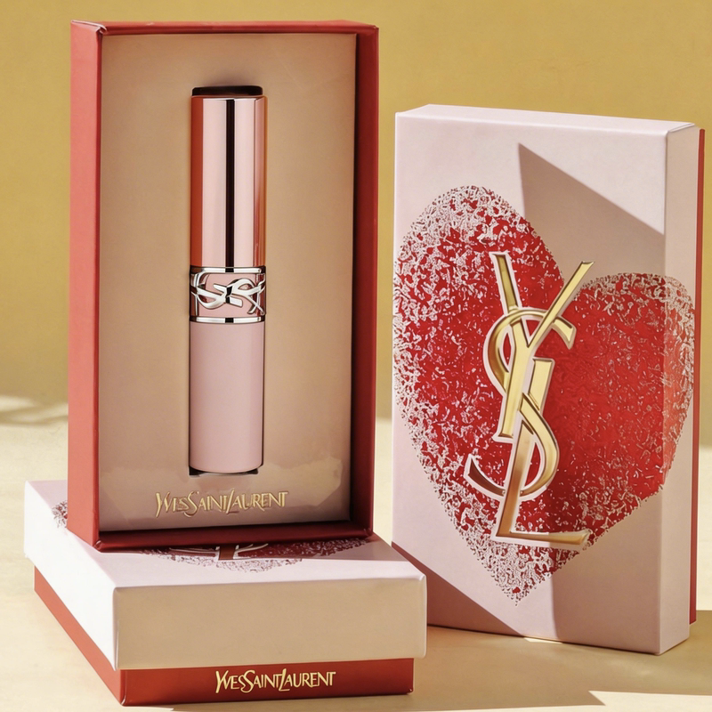 Ysl Saint Laurent Valentine's Day Pink Thin Tube Round Tube Lipstick 03 04 01 06 07 44 Thin Tube Soft Mist Lipstick