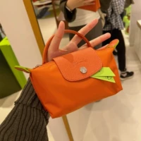 Морковный, кожаный, с печатью вашего логотипа