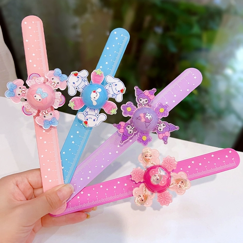 Детский крутящийся браслет, волчок с подсветкой, игрушка для мальчиков, аксессуар, подарок на день рождения