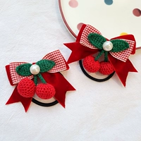 Бархатный лук вишневый цвет круги 2 наряда