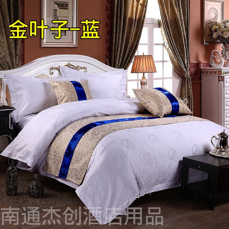 Khách sạn Khăn trải giường giường khách sạn cuối giường cờ cuối của bảng giường nệm bìa Á hậu miễn phí vận chuyển - Trải giường ga giường chống thấm nước