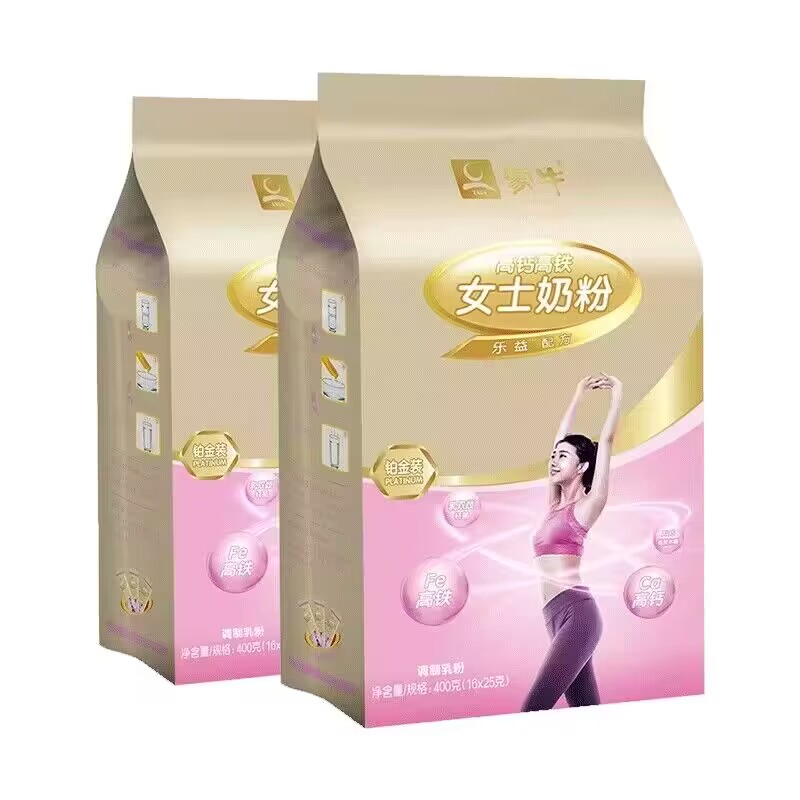 【送杯子】蒙牛铂金女士奶粉400g*2袋