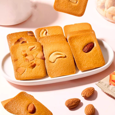 坚果芙蛋糕饼干单独小包装零食